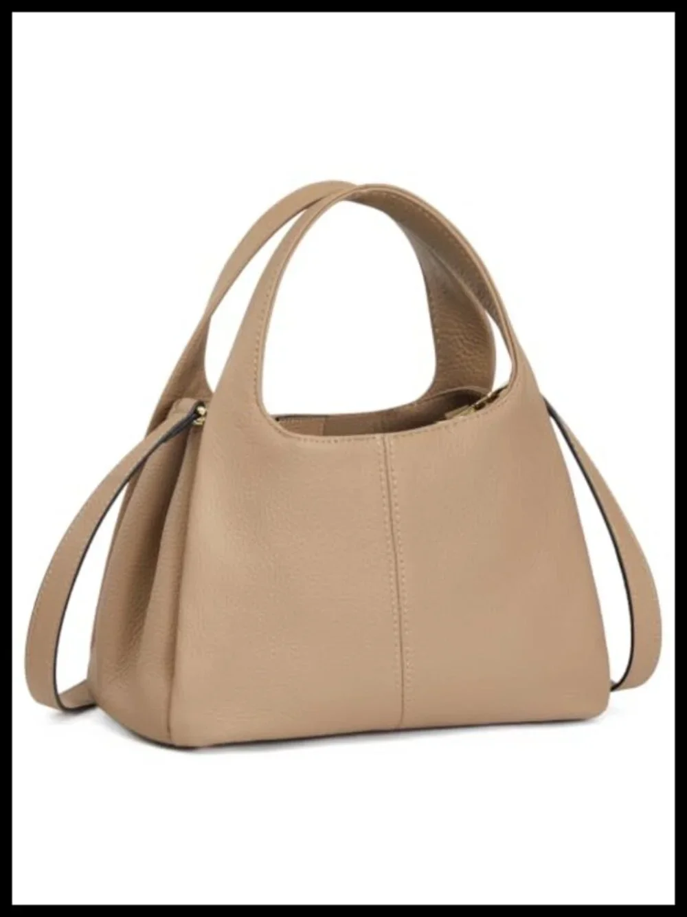 Leather Satchel Handbag Crossbody Purse Women Top Handle Adjustable Strap